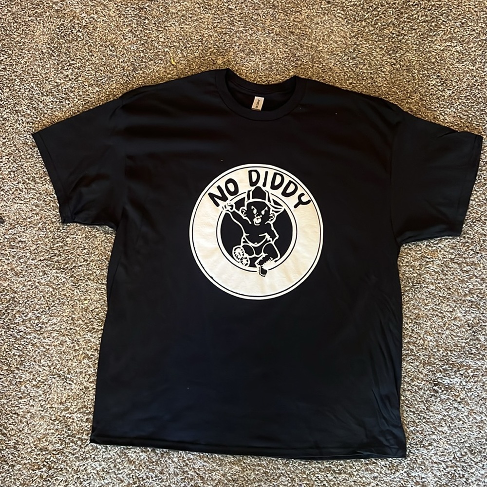 No Diddy Puff Print Tee